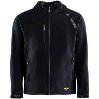 Trojan Men's Black Hooded Softshell Jacket