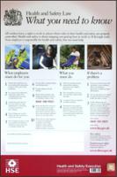 Health & Safety Posters