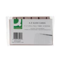 Card Index Dividers
