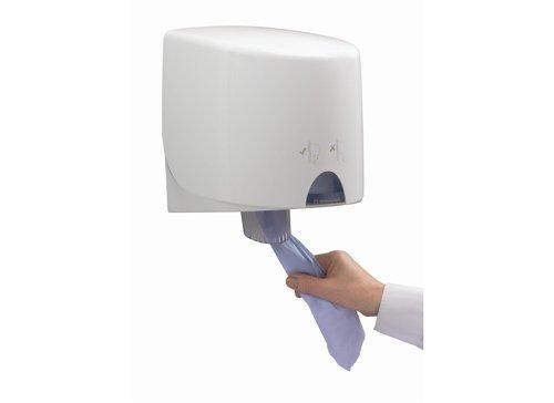 WypAll® L10 Food & Hygiene Wiping Paper 7255 - 1 Ply Centrefeed Blue Roll - 6 Centrefeed Rolls x 800 Paper Wipes (4,800 total)