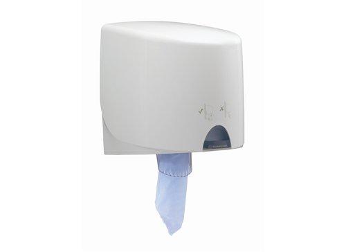 WypAll® L10 Food & Hygiene Wiping Paper 7255 - 1 Ply Centrefeed Blue Roll - 6 Centrefeed Rolls x 800 Paper Wipes (4,800 total)