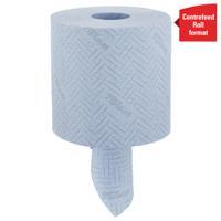 WypAll® L20 General Clean™ Medium Duty Wipes 7277 - 2 Ply Centrefeed Rolls - 6 Blue Rolls x 400 Paper Wipers (2,400 total)