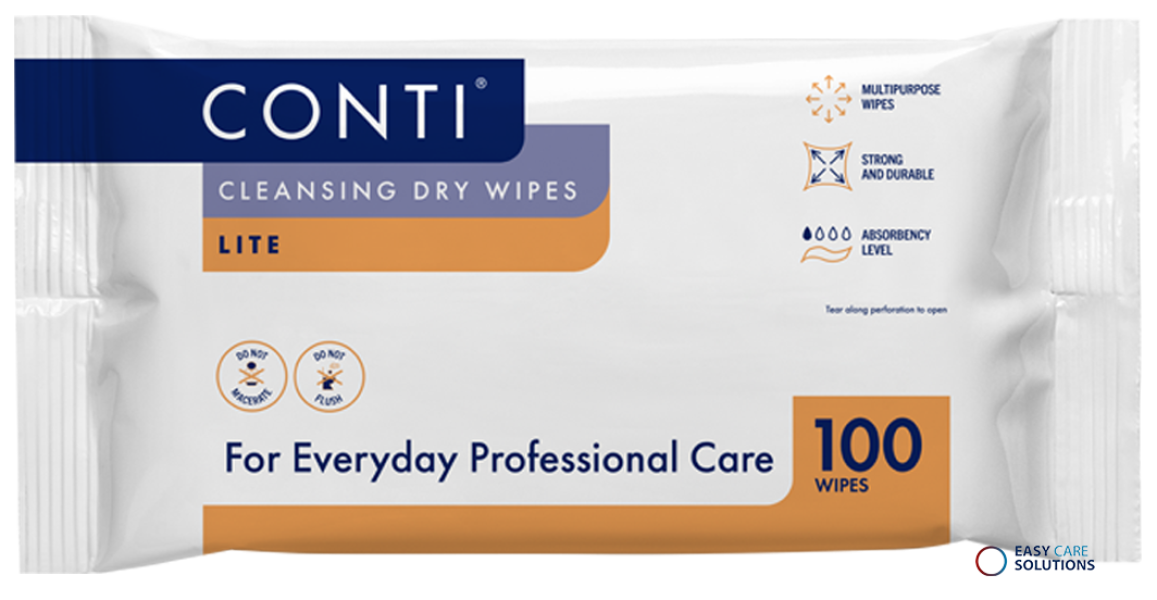 Conti Cleansing Dry Wipes Lite