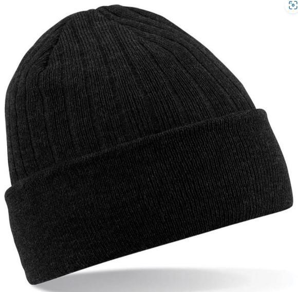 Beechfield Thinsulate Beanie Black