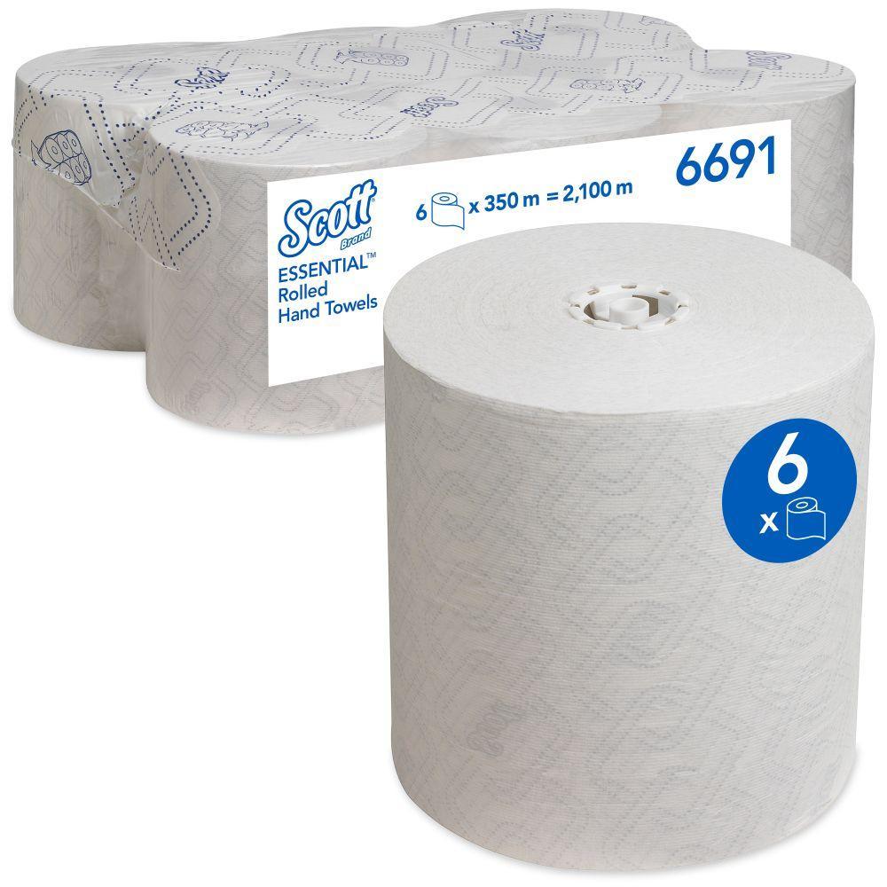 Scott Max Hand Towel Roll 1ply White