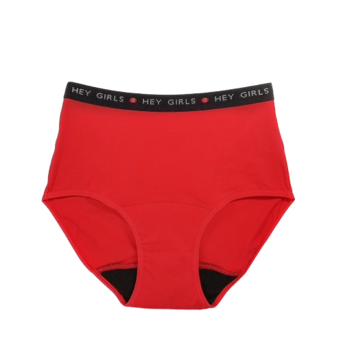 Period Pands High Rise Red Cherry - Medium