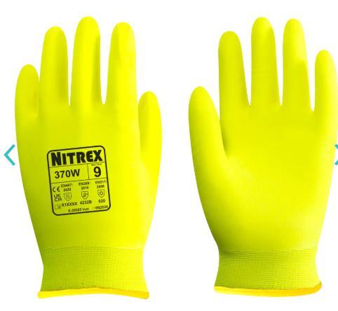Hi Vis Thermal Light Duty Glove Yellow