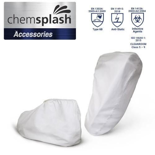 Chemsplash Overshoe Type PB 6B White L