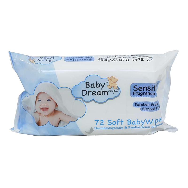 Baby Dream Soft Baby Wipes Sensitive