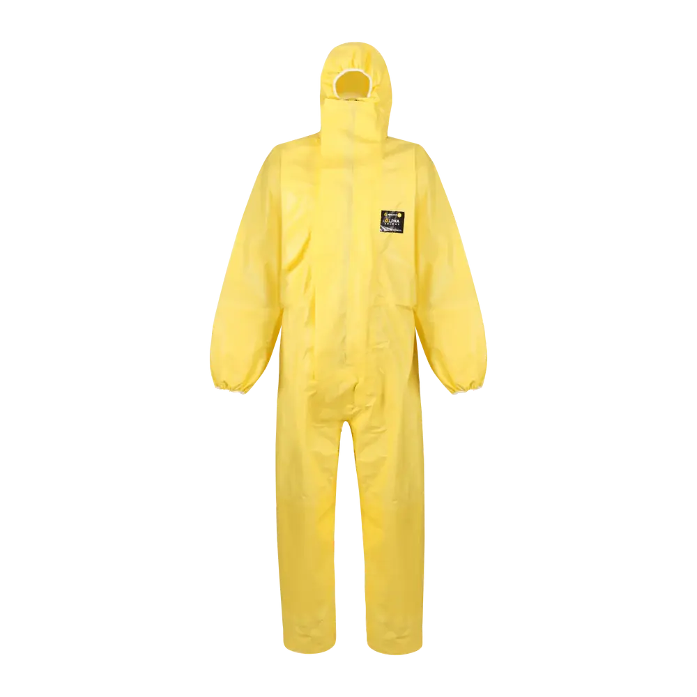AlphaChem X150 Coverall Yellow