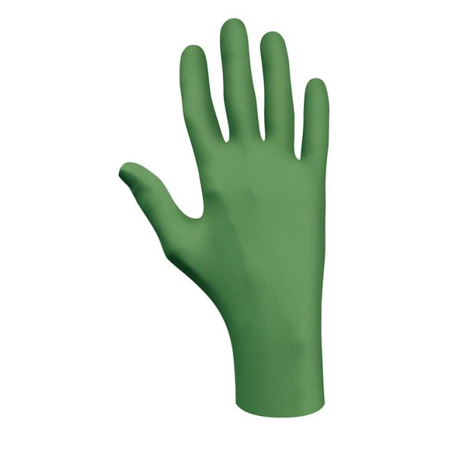 Showa 6110 Nitrile Green Gloves - XL
