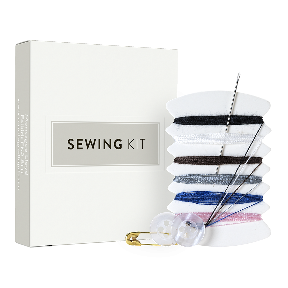 Sewing Kit in White Carton