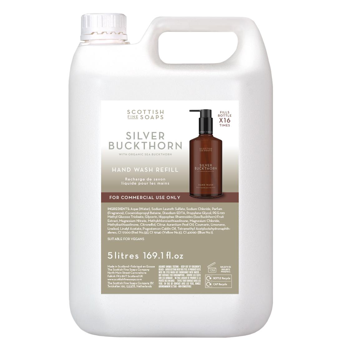 Silver Buckthorn Hand Wash 5ltr