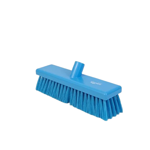 B758 12" Hygiene Broom Med Blue