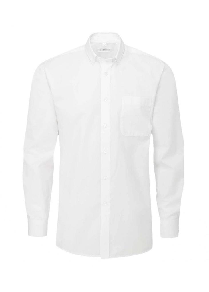 Men's Ballymena Long Sleeve Shirt White