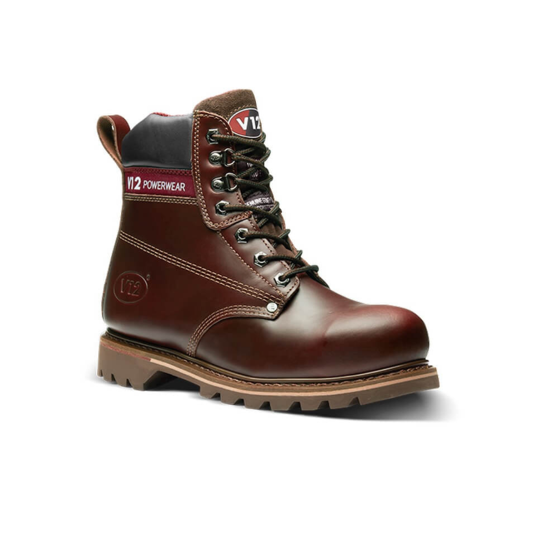 Boulder Hi Leg Derby Boot Mahogany