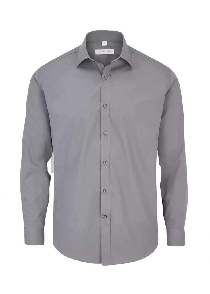 Men's Rathlin Long Sleeve Shirt Steel Grey
