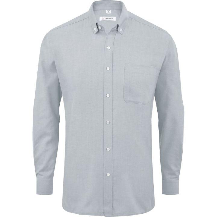 Men's Bruff Long Sleeve Shirt Silver