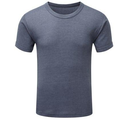 Fort Thermal Short Sleeve Vest Denim