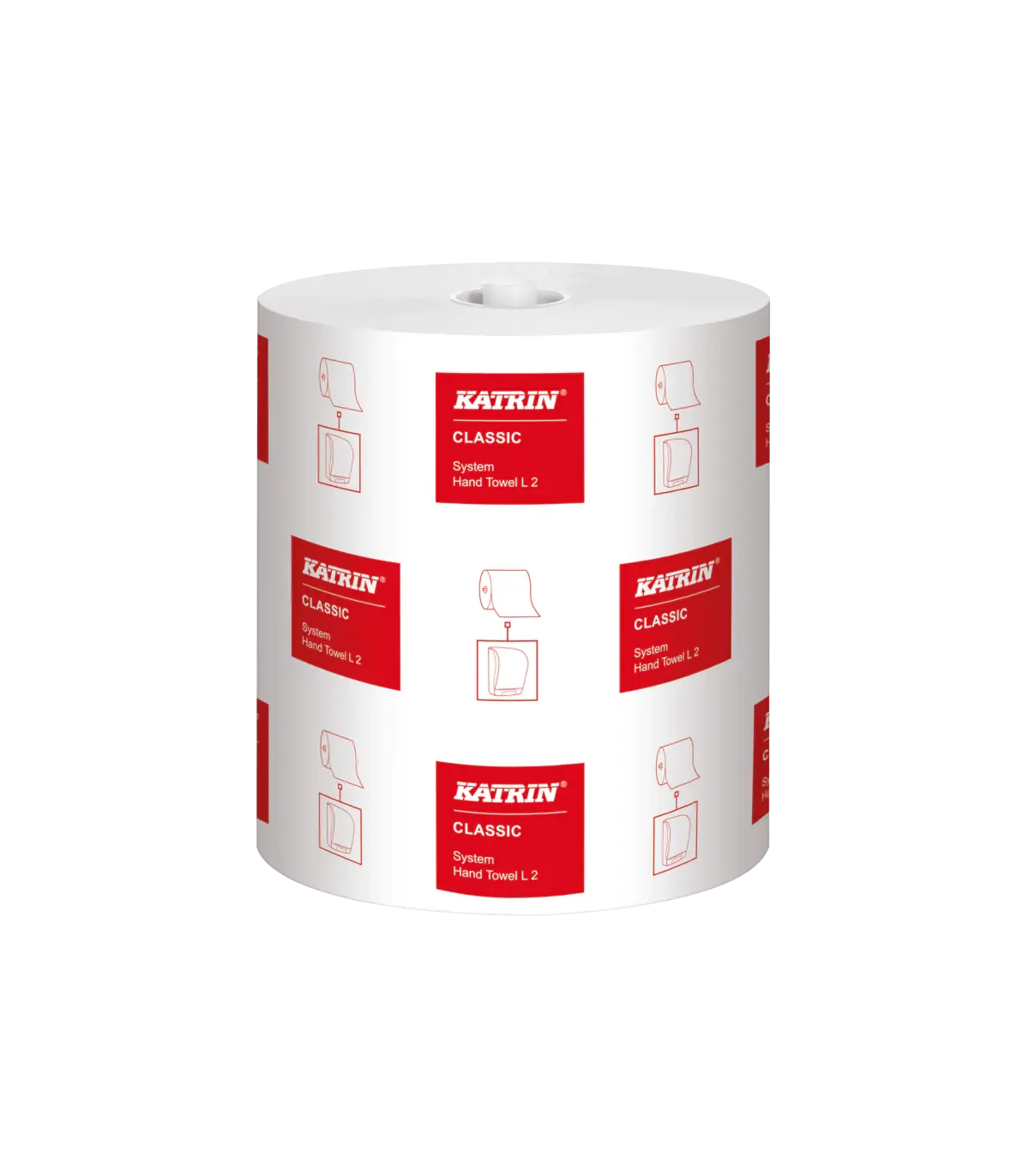 Katrin Classic Towel Roll System Large 2ply White