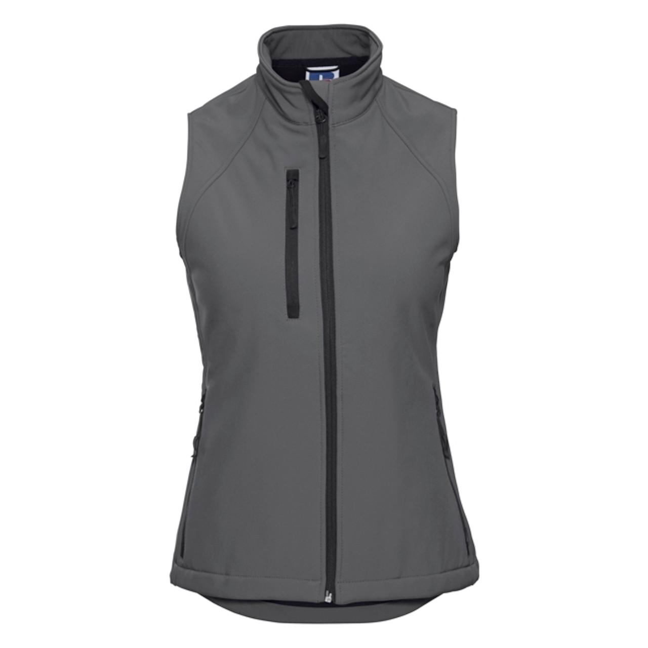 Ladies Softshell Gilet Titanium