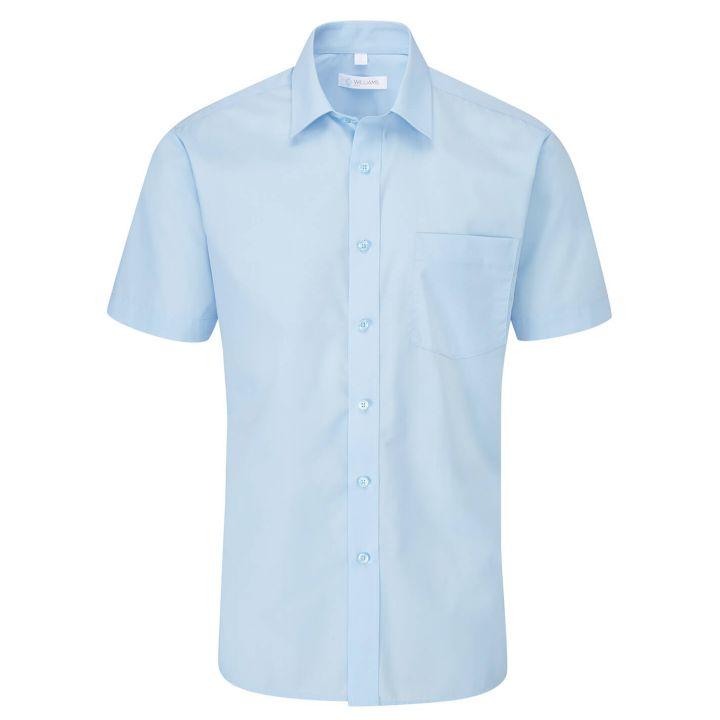 Larne Classic Short Sleeve Shirt Light Blue