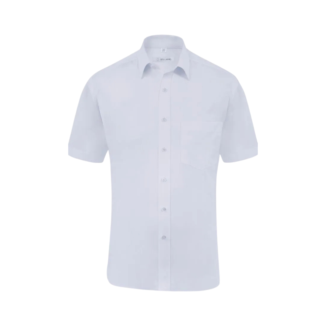 Men's Classic s Short Sleeve Shirt White