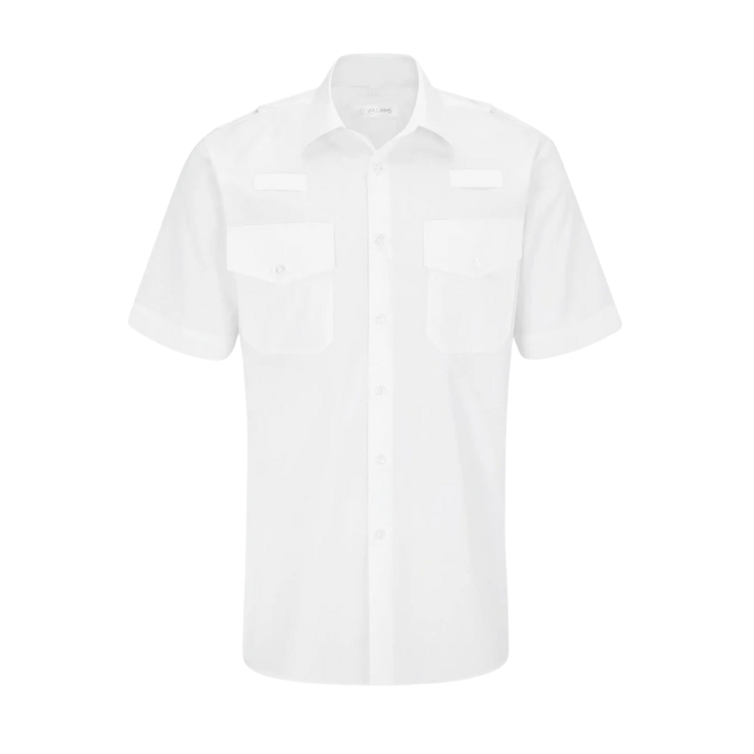 Men's Security Short Sleeve Shirt White
