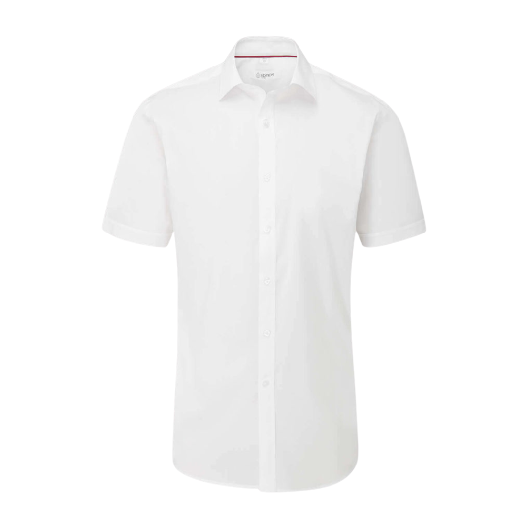Men's Tramore Stretch Short Sleeve Shirt White