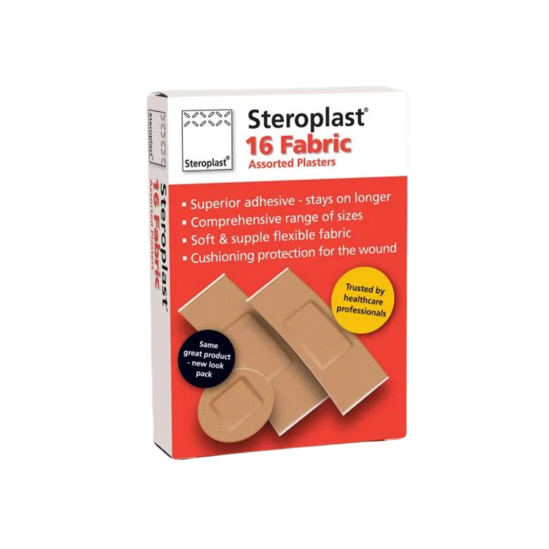 Plasters Steroflex Fabric Assorted