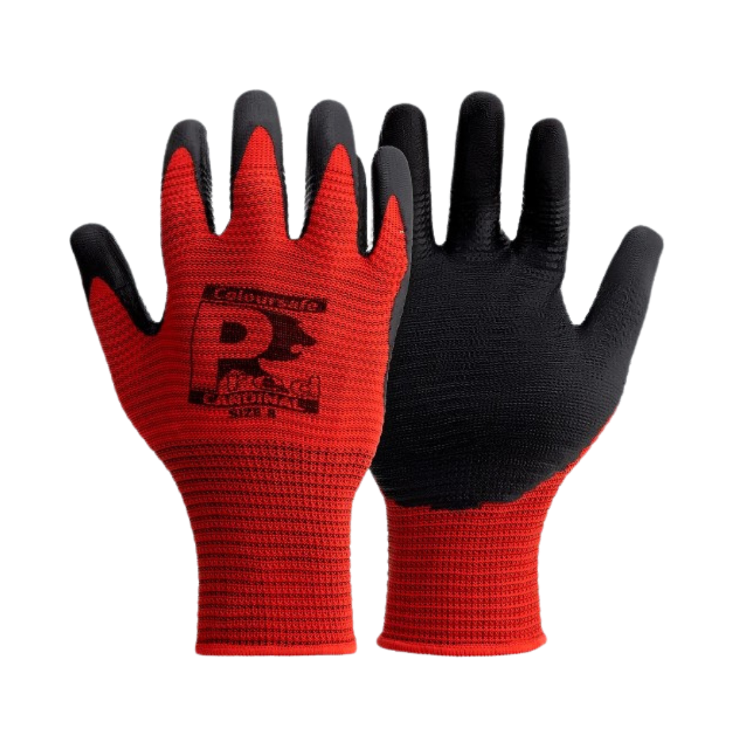 Pred Cardinal Gloves Red/Black - Size 8