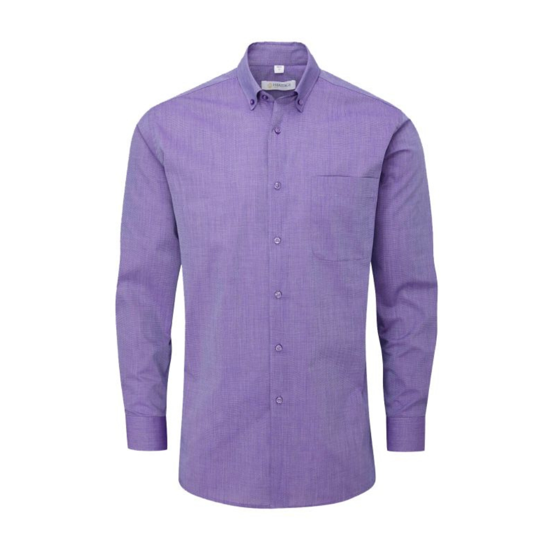 Men's Balloo Long Sleeve Shirt Purple