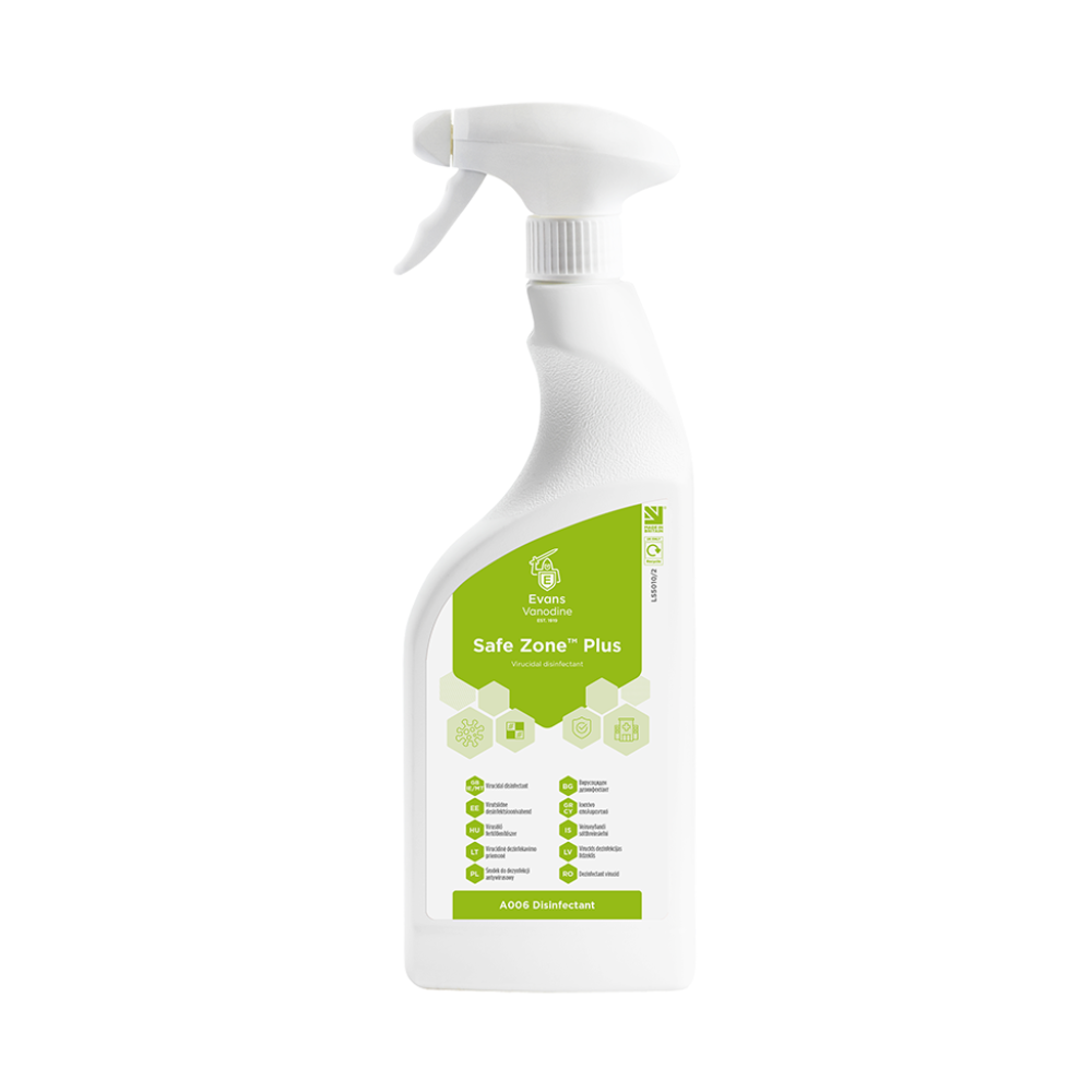 Safe Zone Plus Virucidal Disinfectant Cleaner