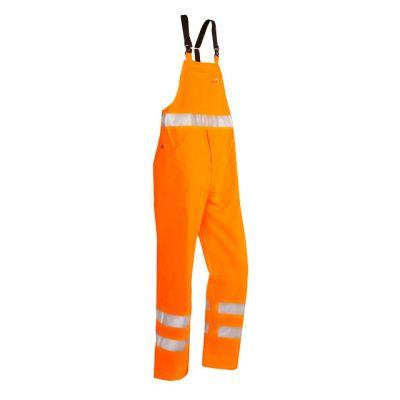 Aoba Hi Vis Rain Bib and Brace Orange