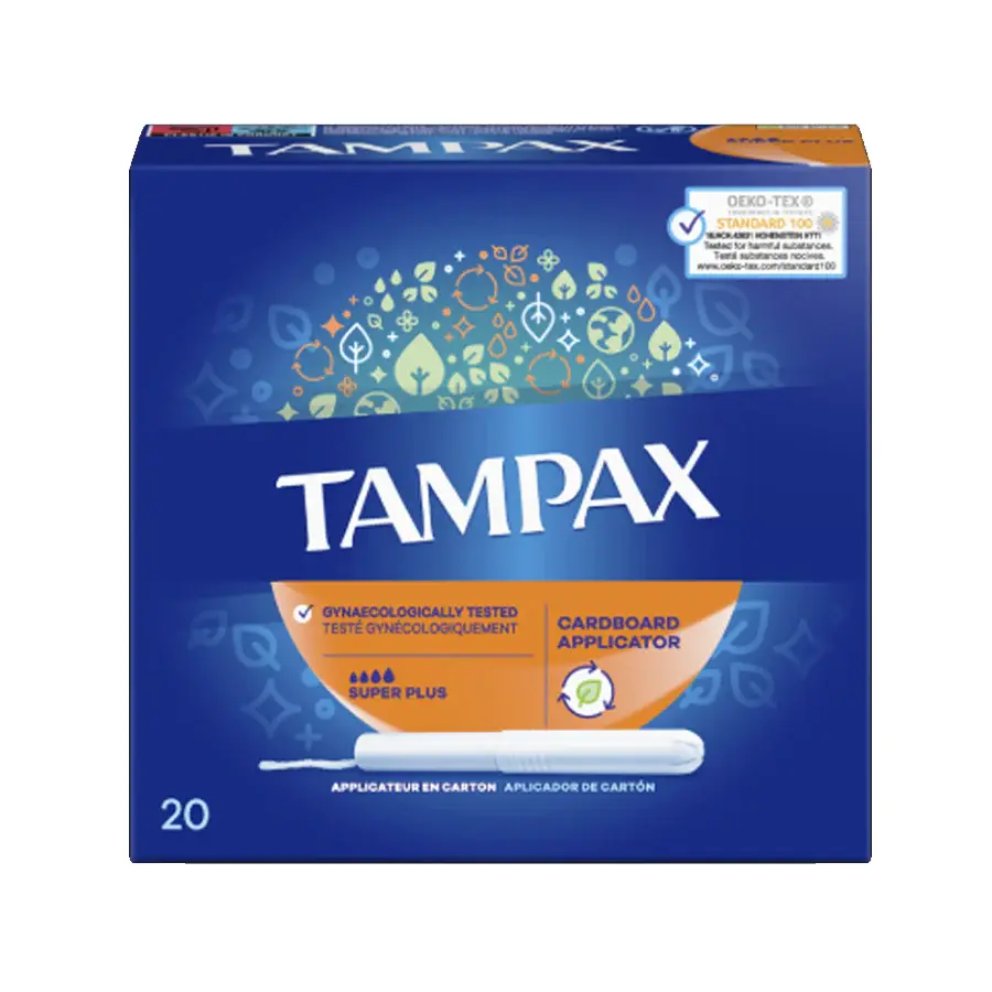 Tampax Super Plus Tampons With Applicator