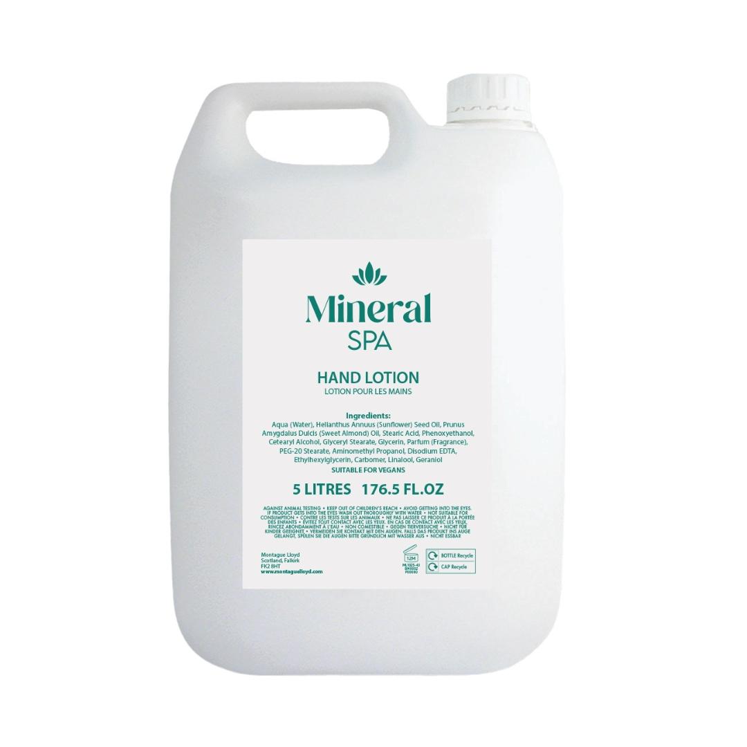 Mineral Spa Hand Lotion 5L