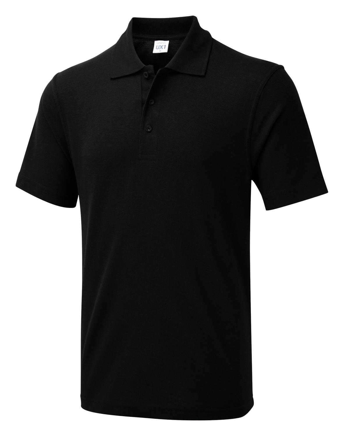 Unisex Polo Shirt Black