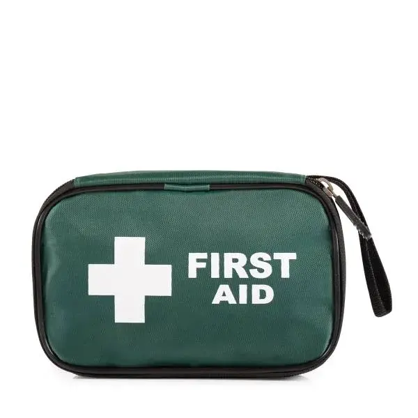 Vehicle First Aid Kit In Bag Green