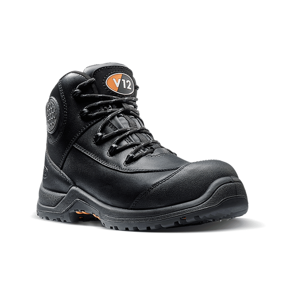 Women's Intrepid Scuff Cap Hiker Boot Black