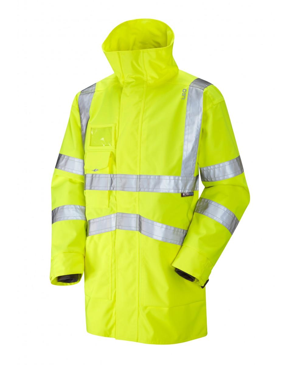 Clovelly  Breathable Executive Anorak Yellow