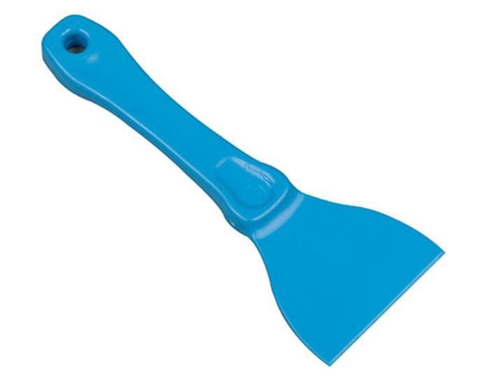 x10 BLUE 76mm PLASTIC HAND SCRAPER PSC1R