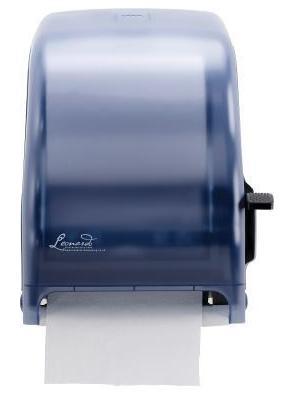DISPENSER LEONARDO LEVER ROLL TOWEL BLUE