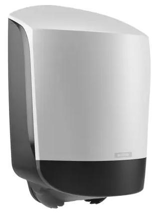 DISPENSER CENTREFEED MED WHITE LOCKABLE