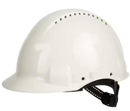 WHITE HARD HAT UVICATOR, PINLOCK,