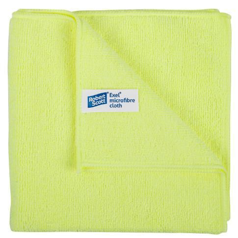 R/S x10 YELLOW EXEL SUPERCLOTH MICROFIBRE