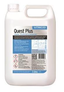 BOTTLE* 5Ltr UNICO QUEST PLUS CLEANER