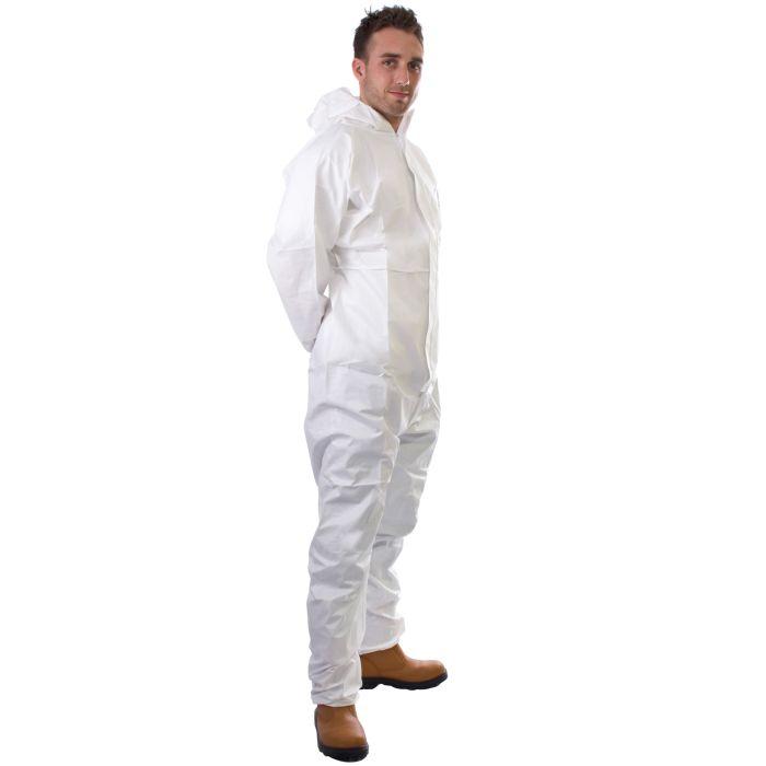x1 SUPERTEX SMS MED DISPOSABLE COVERALL