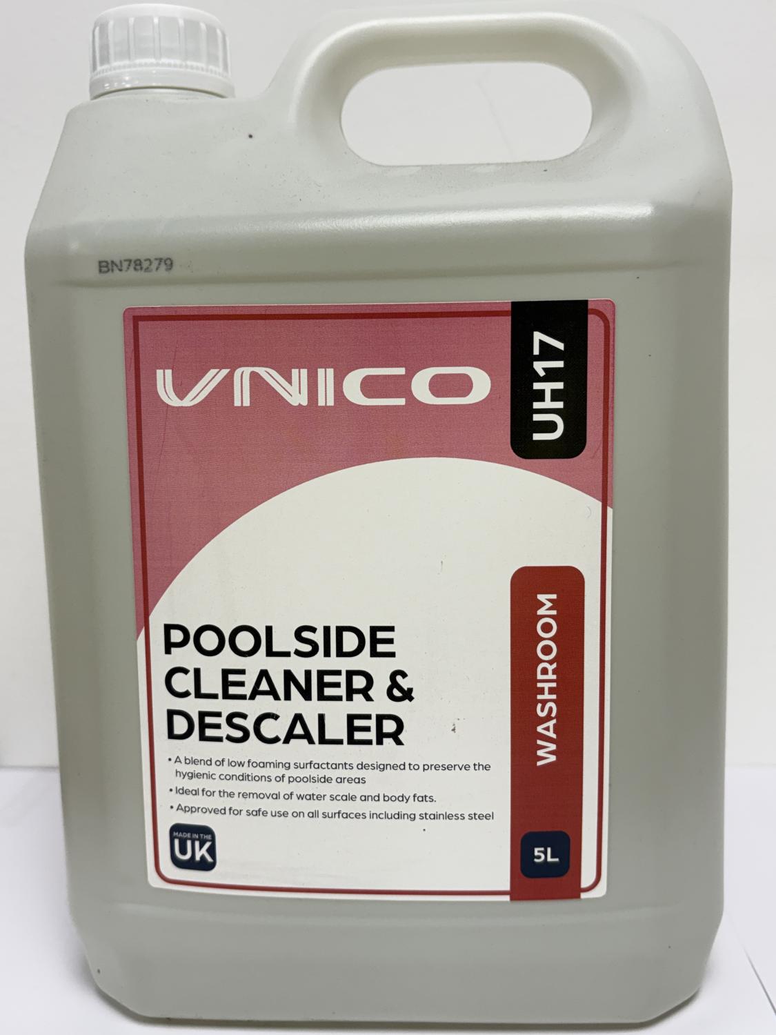 2x5L UH17 UNICO POOLSIDE CLEANER &