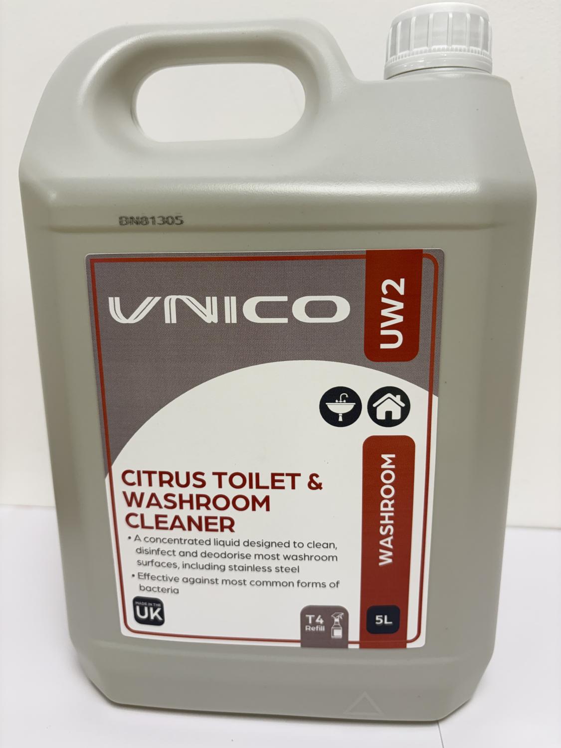 2x5L UW2 UNICO CITRUS TOILET & WASHROOM
