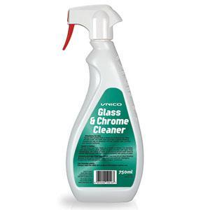 x750ml UNICO WINDOW,GLASS+CHROME CLEANER